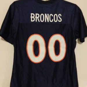 Denver Broncos NFL Team Apparel Women's Game Shirt NEW
